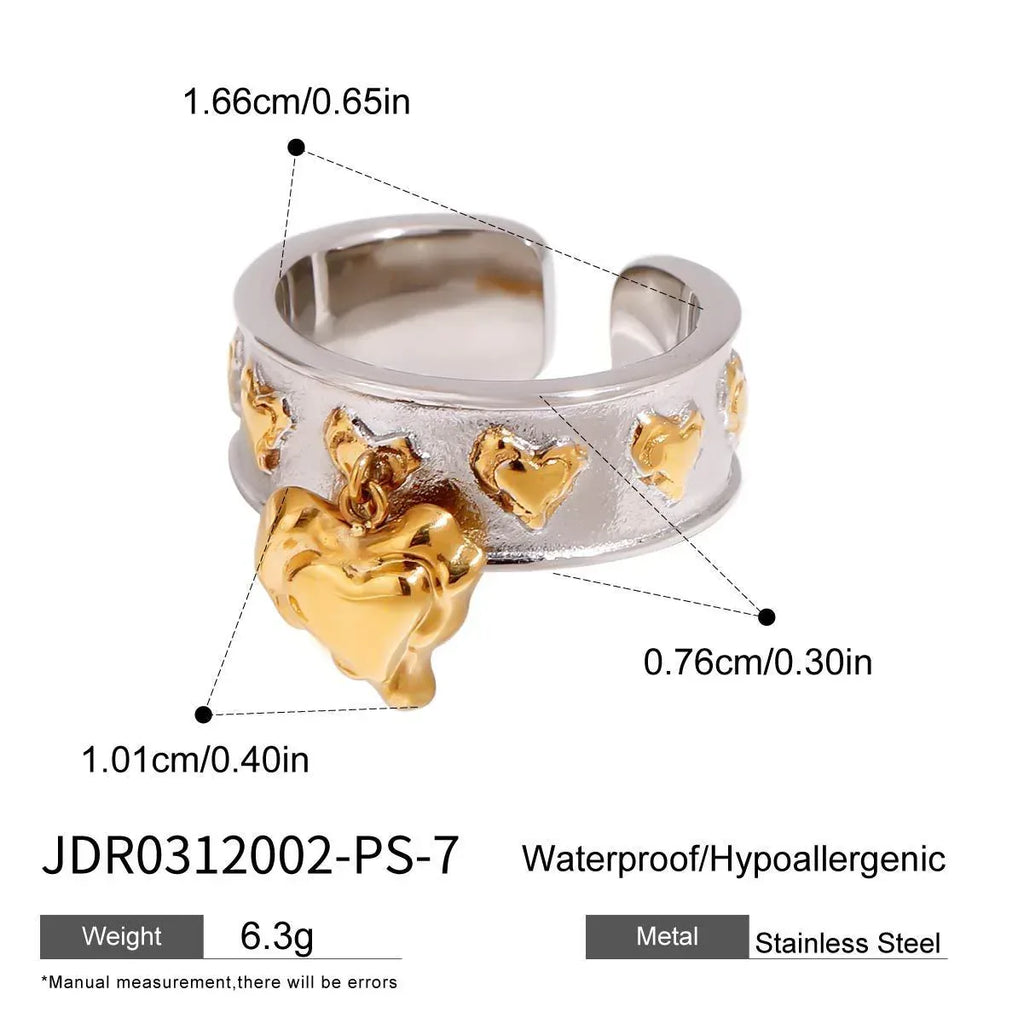 Stainless Steel Pendant Ring - Viexta