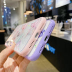 Epoxy Glitter Butterfly iPhone Case - Viexta