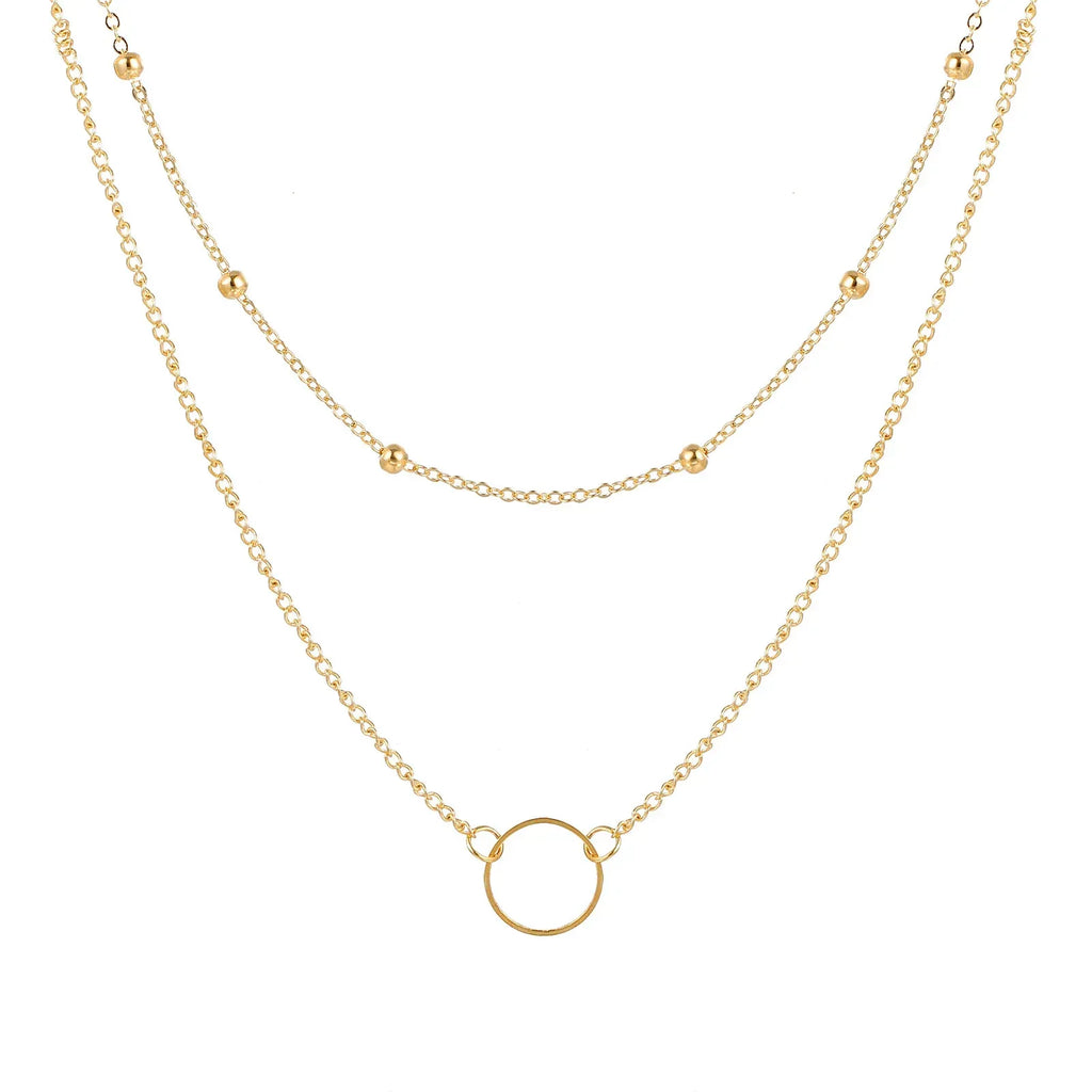 Bead Multilayer Arrow Necklace - Viexta