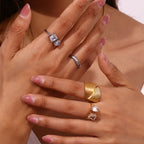 essesx-stainless-steel18k-ring