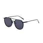 Metal Double Beam Vintage Sunglasses - Viexta