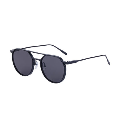 Metal Double Beam Vintage Sunglasses