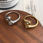 Feng Shui Drop-Shaped Ring