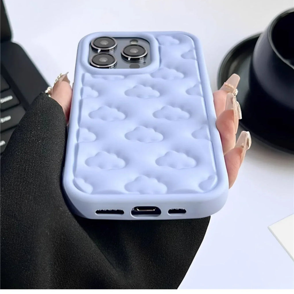 Three-dimensional Cloud iPhone Case - Viexta