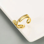 Double Layer Zircon Ring - Viexta