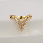 Double Layered Lexi Ring - Viexta