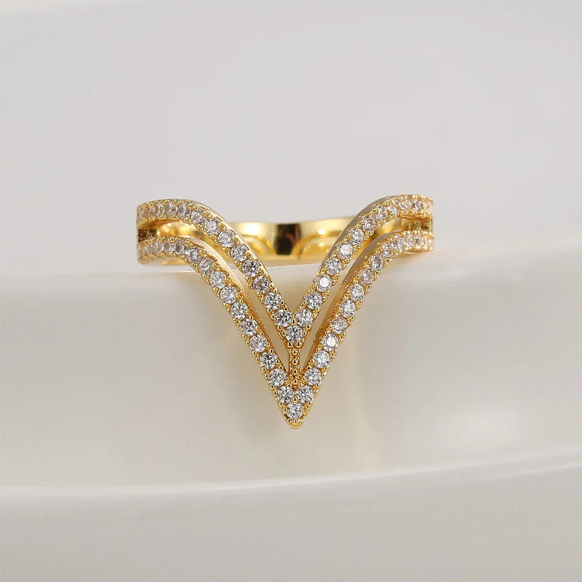 Double Layered Lexi Ring - Viexta