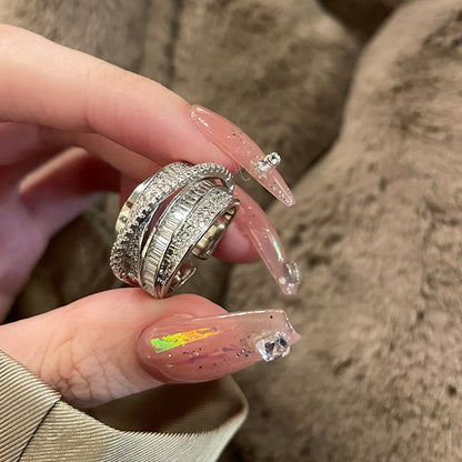 New Tide Twist Zircon Ring