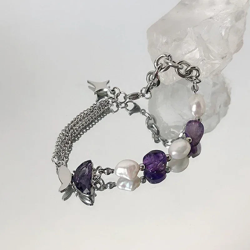 Women's Minimalist Pearl Bracelet - Viexta