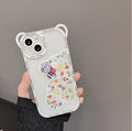 Sitting Bear Mobile iPhone Soft Case With Lanyard - Viexta