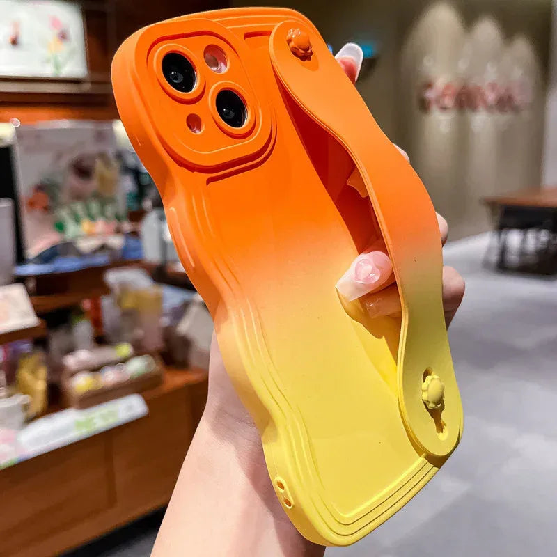 Wrist Strap Bracket iPhone Case - Viexta