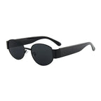 Trendy Small Frame Round Sunglasses - Viexta