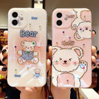 Cute Blu Ray Epoxy Lanyard iPhone Case - Viexta