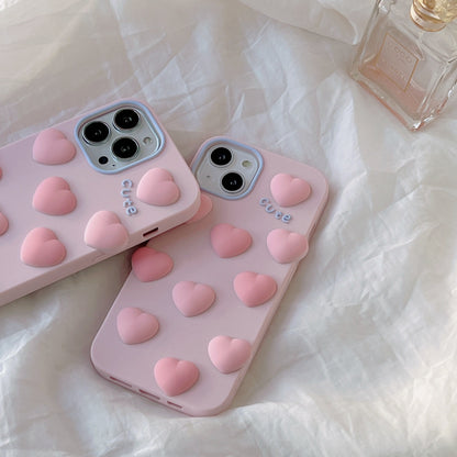 Girl Heart Soft iPhone Case