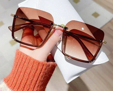 trendy-square-large-frame-sunglasses-with-uv-protection - Viexta