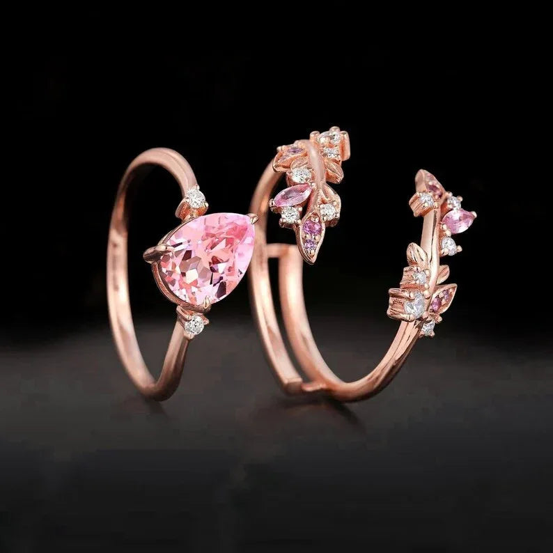 Women's Geometric Zircon Ring