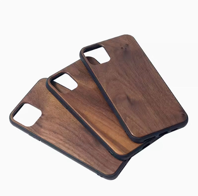 Wooden Protective Shell iPhone Case