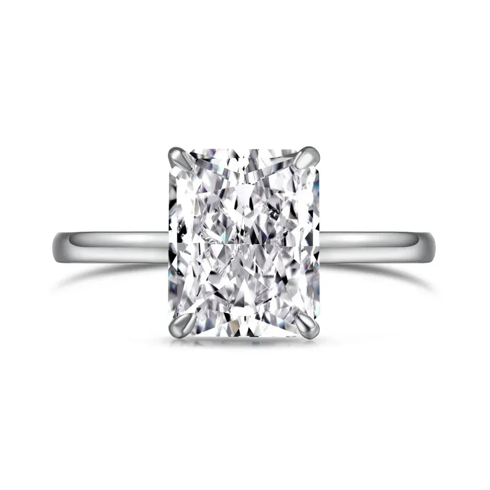 ice-flower-cut-zircon-inlaid-womens-sterling-silver-ring - Viexta