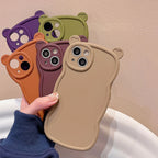 Solid Bear Ear Retro iPhone Case - Viexta