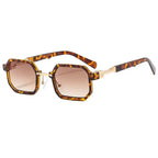 Hip Hop Small Square Box Exquisite Sun Glasses - Viexta