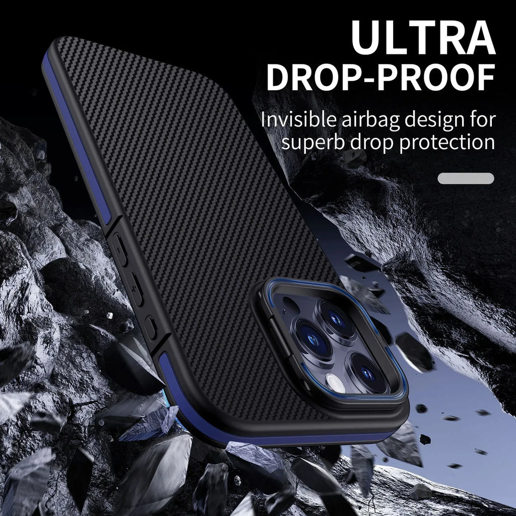 bracket-carbon-fiber-protective-iphone-case - Viexta
