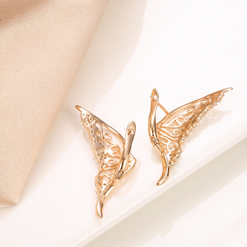 Women Fashion Wing Ear Studs