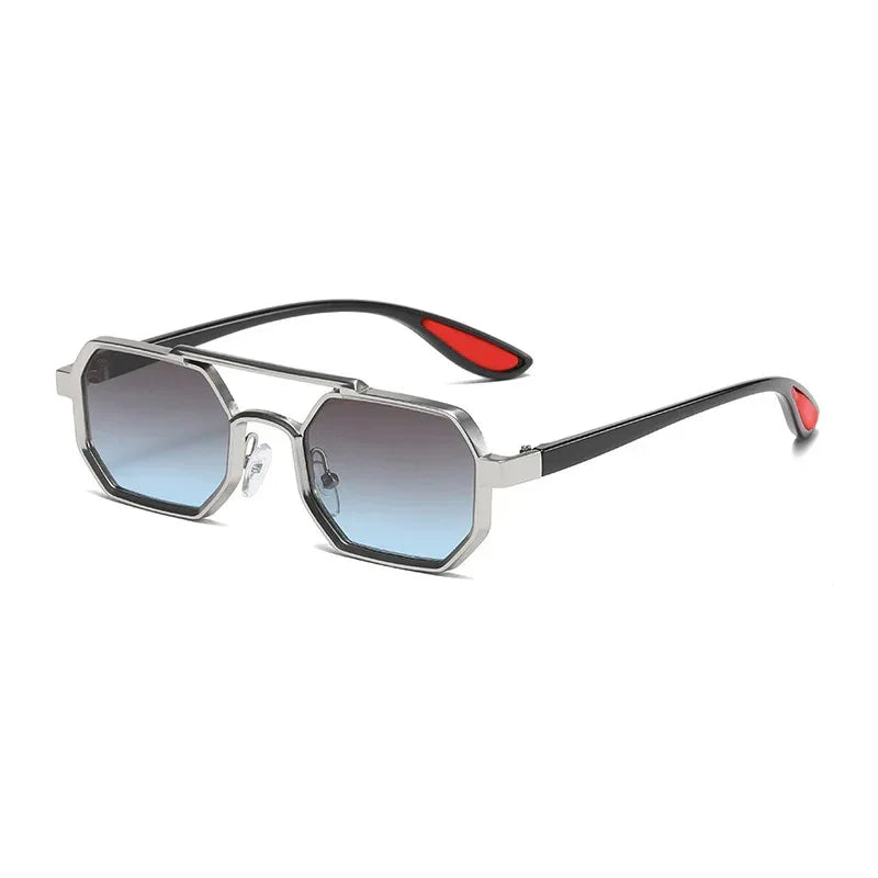 Fashion Metal Sun-resistant Sunglasses - Viexta