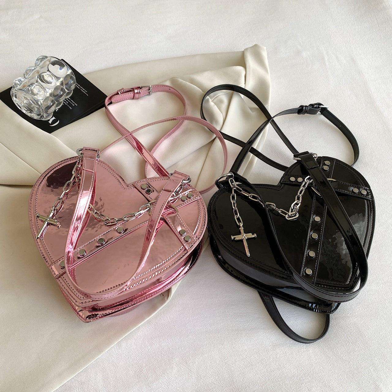 Chain Heart-shaped Bags