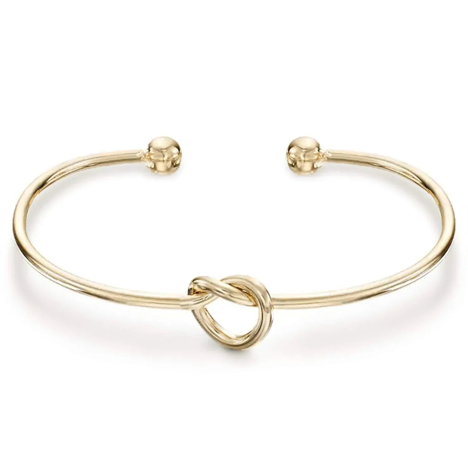 Stainless Steel Twisted Flower Button Love Bracelet - Viexta