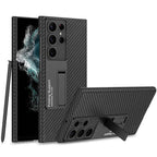 Precision Hole Anti-Drop Leather Samsung Case - Viexta