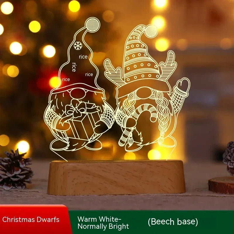 Christmas Decoration 3D Lamp - Viexta
