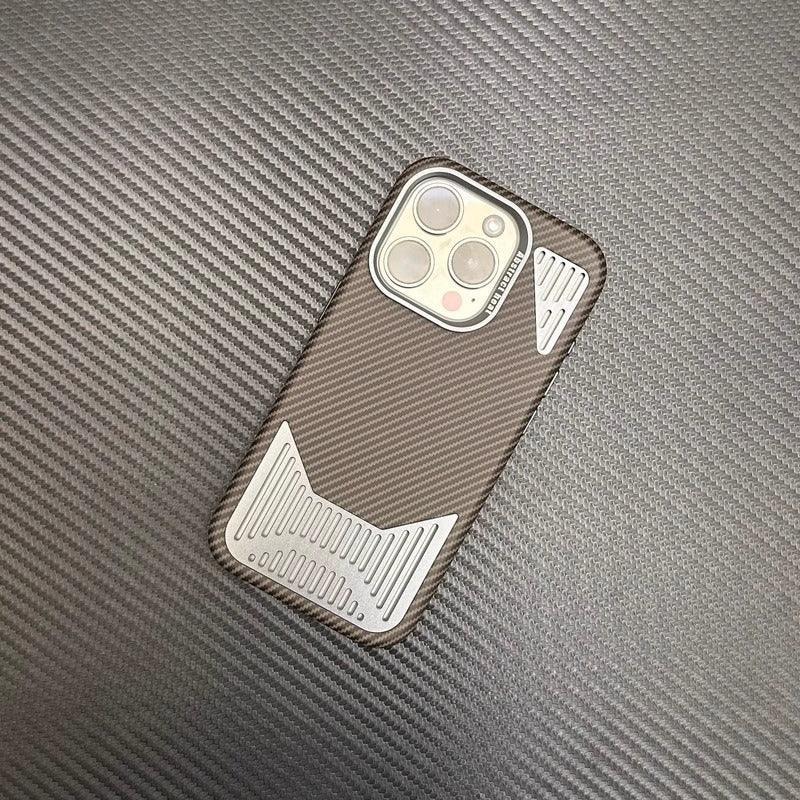 Carbon Fiber Drop-resistant iPhone Cover - Viexta