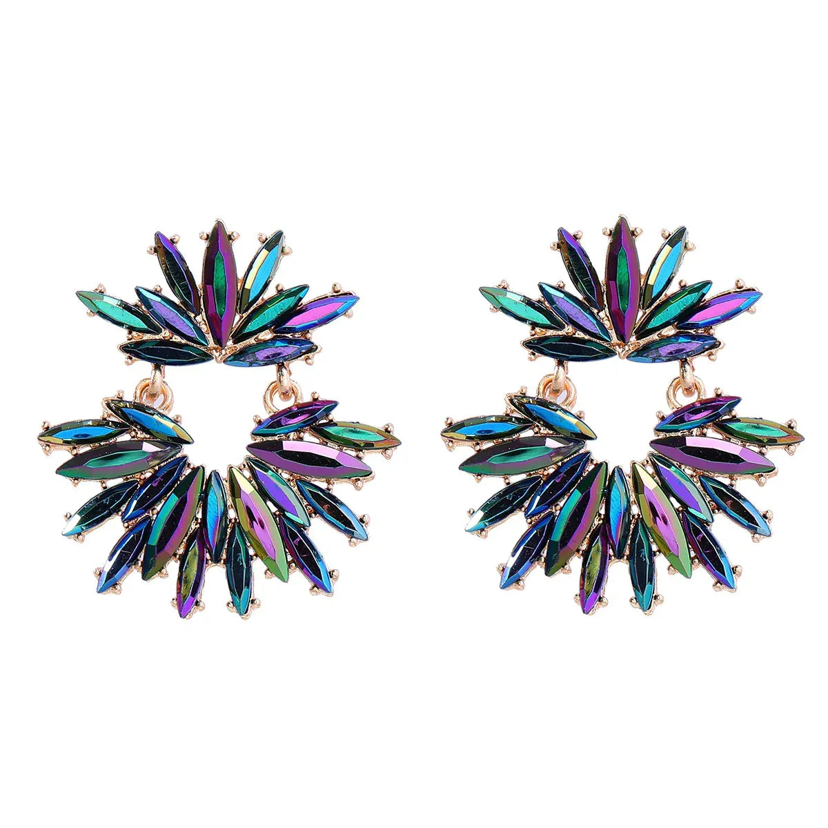 Exaggerated Flower Studs - Viexta