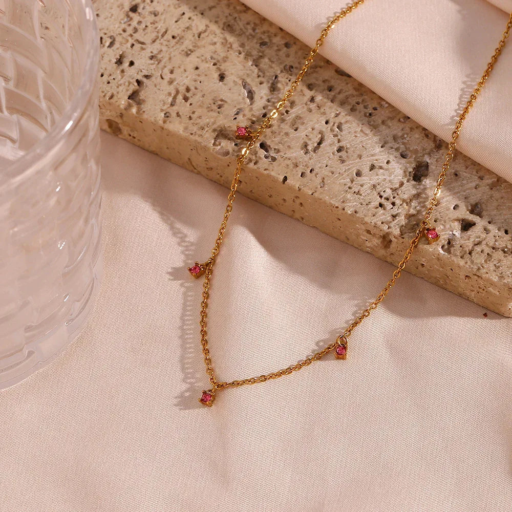 Zircon Clavicle Chain - Viexta
