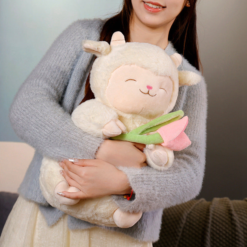 Tulip Lamb Doll Plush Toy