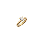 Stainless Steel 4mm Zirconium Ring - Viexta