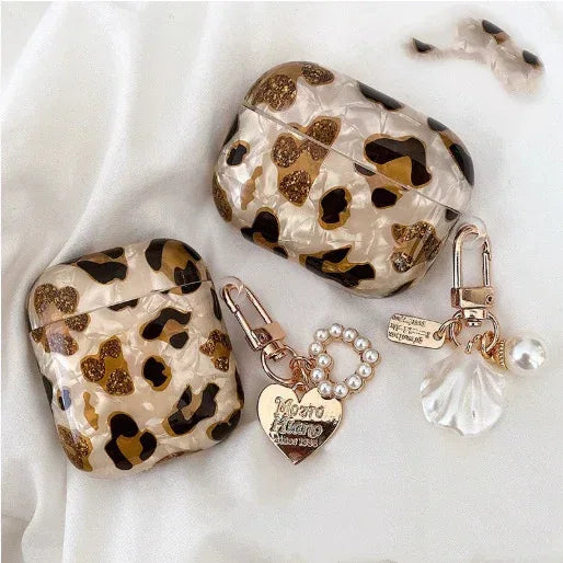 Leopard Print Bluetooth Headset Protective Cover - Viexta