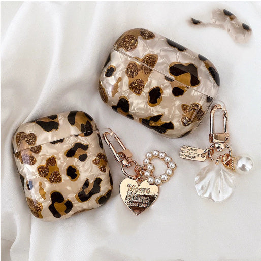 Leopard Print Bluetooth Headset Protective Cover