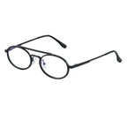 Retro-style Oval-frame Steampunk Sunglasses - Viexta