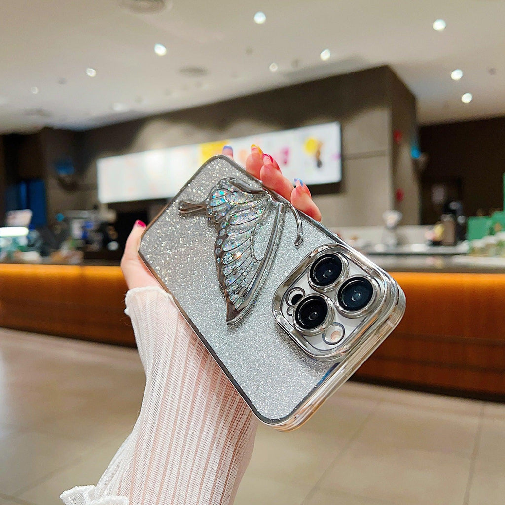 Glitter Meng Die Quicksand iPhone Case - Viexta