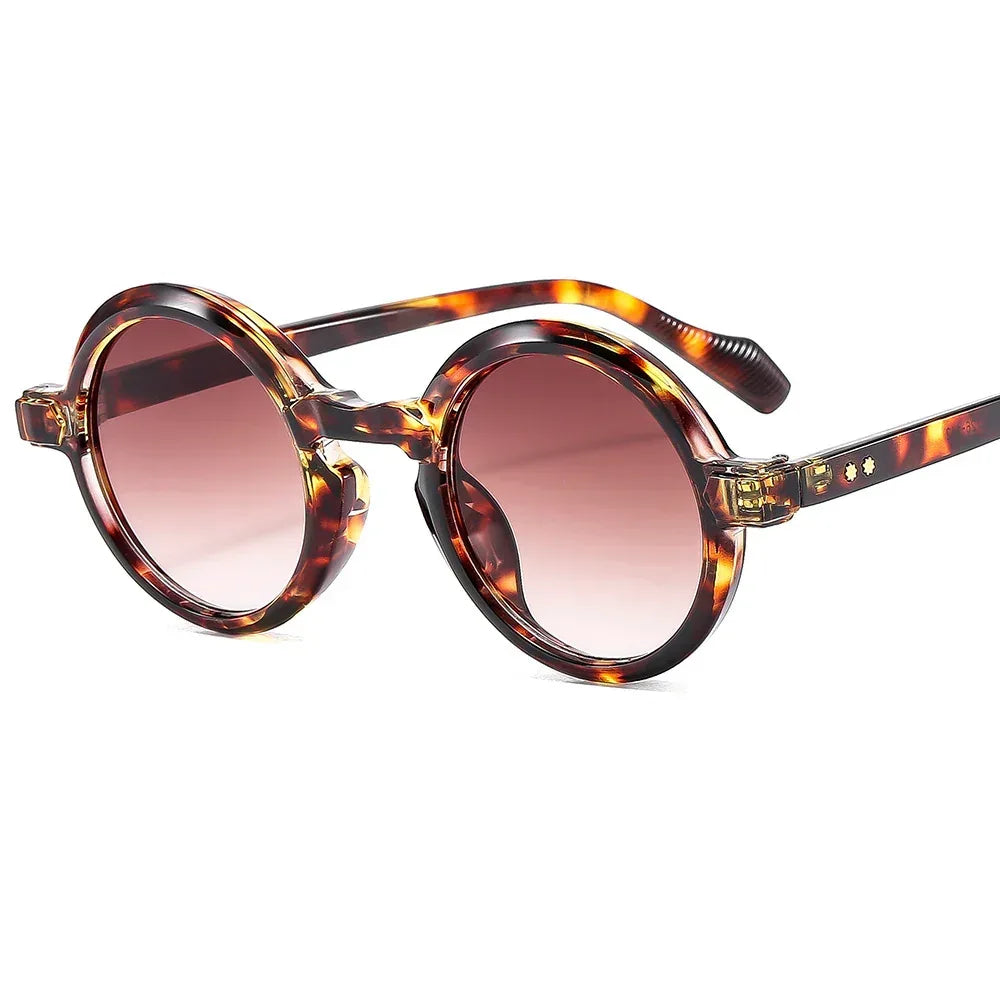punk-round-retro-new-sunglasses - Viexta