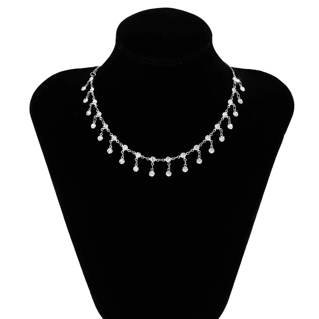 Graceful Zirconic Neckpiece/Anklet - Viexta