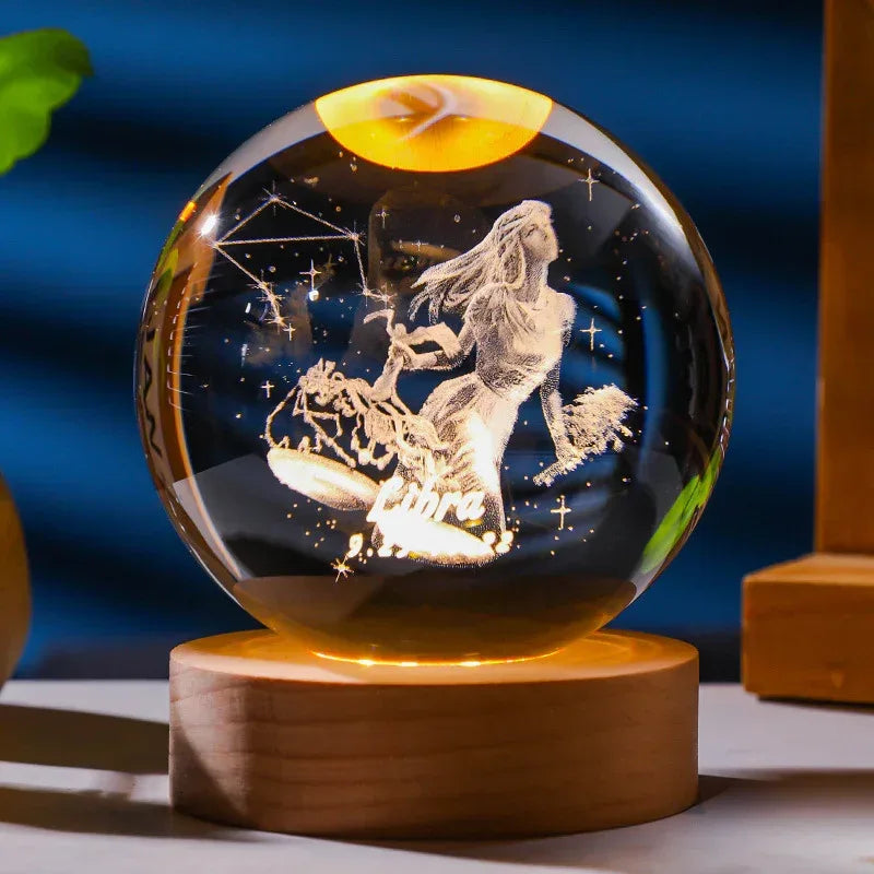 3D Constellation Crystal Ball - Viexta