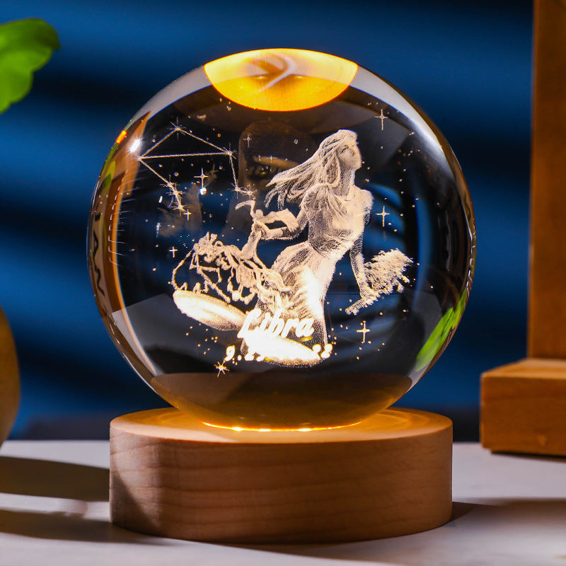 3D Constellation Crystal Ball