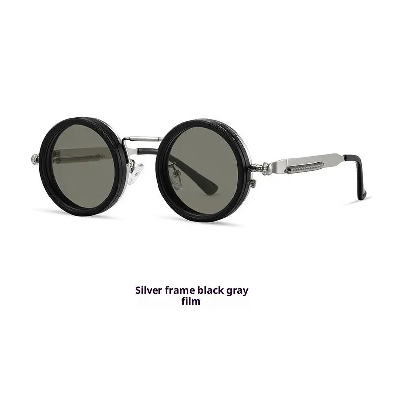 Rotatable Adjustable Dimming Steampunk Sunglasses - Viexta