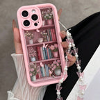 Shockproof Retro Bookshelf iPhone Case