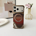 Metal Magnetic Mount Carbon Fiber iProtective Case