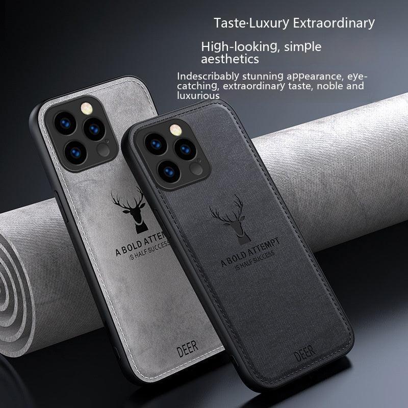 Cloth Deer Business Ultra Thin Anti Drop iPhone Cover - Viexta