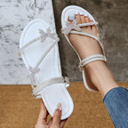 All-match Light Diamond Slippers Sandals
