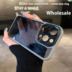 Advanced Primary Color Titanium Lens iPhone Case - Viexta